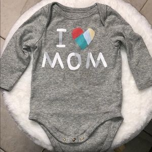 I Heart Mom Long Sleeve Shirt